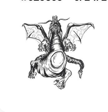 Belly of the Beast dragon sticker artwork